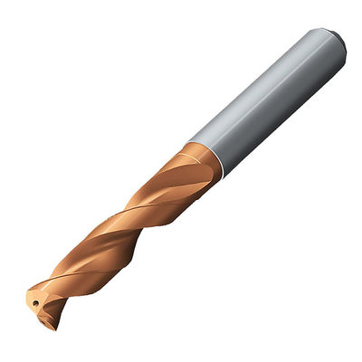 Inner Coolant 3D Tungsten Carbide Drill For Steel