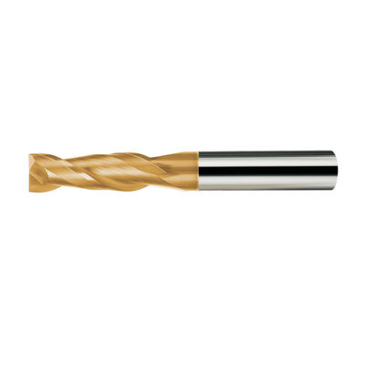 Wxsoon 2 Flutes Spiral Flat Tungsten Carbide Square End Mill