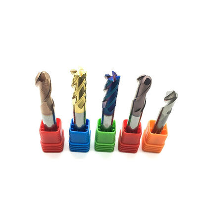 Wxsoon High Performance Tungsten Solid Carbide End Mills For Steel Titanium