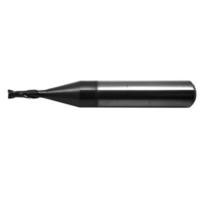 65HRC 2 Flute Cemented Carbide End Mill For Hard Steel