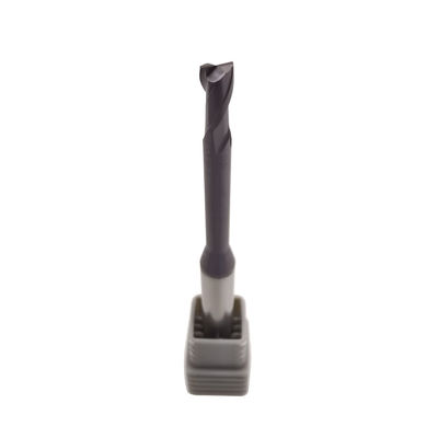55HRC 2 Flute 4mm Tungsten Carbide Endmill For Hard Metal