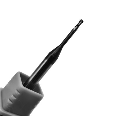 55HRC 2 Flutes Cemented Carbide End Mill For Hard Material