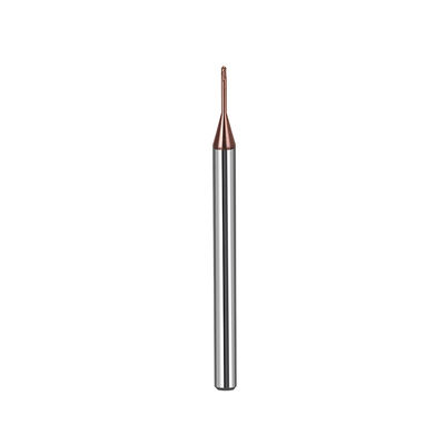 Precision Deep Groove HRC60 Long Neck Endmills For Milling Metal