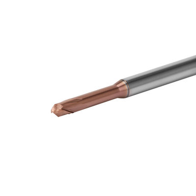 Precision Deep Groove HRC60 Long Neck Endmills For Milling Metal