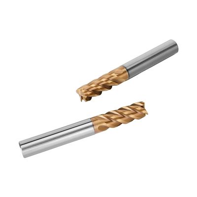 High Wear Resistant HRC65 45 Spiral Angle Tungsten Carbide Milling Cutter