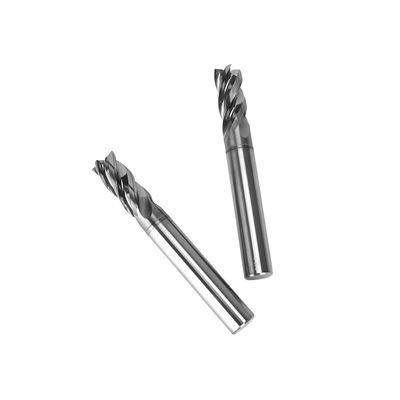 Heavy Cutting 40 Spiral Angle Tungsten Carbide Flat Endmills for All Metal