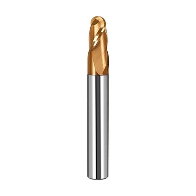 Solid Carbide Ball Nose Milling Cutters For 48~65 Heat Treatment Materials