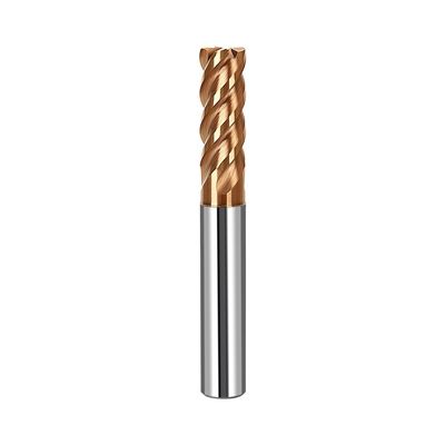 Tungsten Carbide Corner Radius Milling Cutters For Processing Wear Resistant Alloy