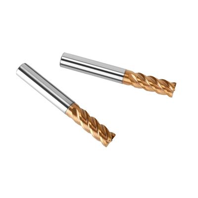 Tungsten Carbide Corner Radius Milling Cutters For Processing Wear Resistant Alloy
