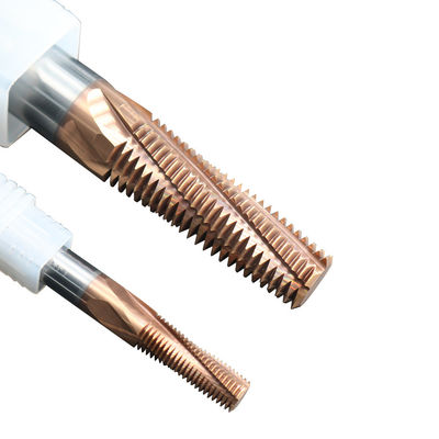 Wxsoon BSPT Tungsten Carbide Thread Endmills for CNC Threading Cut