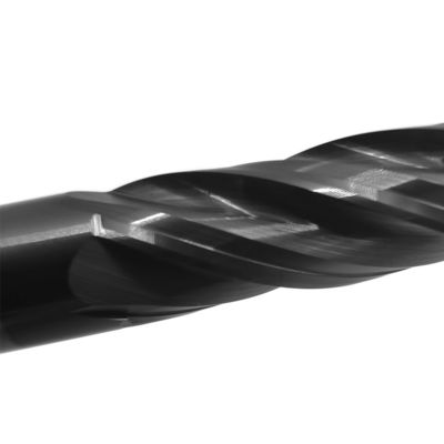 65HRC 4 Flutes Tungsten Carbide End Mill For Hard Steel