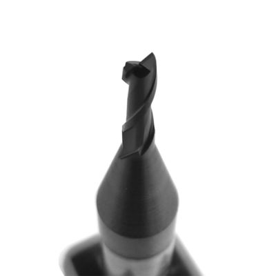 65HRC 2 Flute Cemented Carbide End Mill For Hard Steel