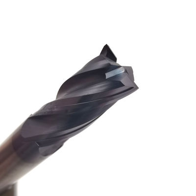65HRC 2 Flute 2.5mm Solid Carbide Endmills For Hardness Steel