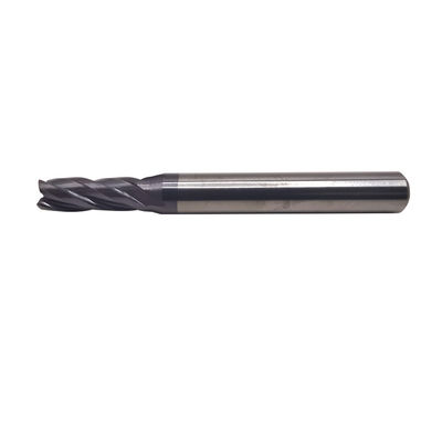 65HRC 5mm 4 Flutes Cemented Carbide End Mill For Stainless Steel