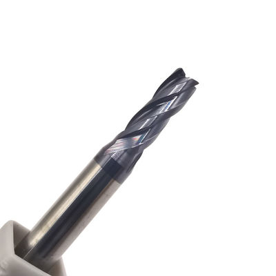 65HRC 5mm 4 Flutes Cemented Carbide End Mill For Stainless Steel
