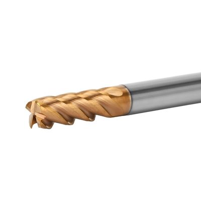 Tungsten Carbide Corner Radius Milling Cutters For Processing Wear Resistant Alloy