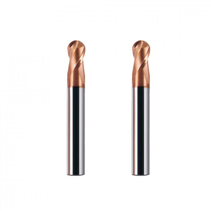 Нос Endmill шарика карбида вольфрама угла Wxsoon 30 спиральный