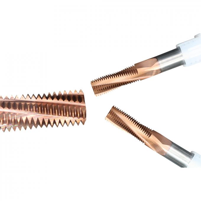 Карбид вольфрама размера дюйма Bspg продевая нитку резцы Endmill для стали